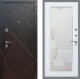 Входная металлическая Дверь Рекс (REX) 13 Венге Зеркало Пастораль Силк Сноу в Краснознаменске