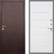 Входная металлическая Дверь Рекс (REX) Лайт 3К Сити Белый ясень в Краснознаменске