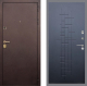 Входная металлическая Дверь Рекс (REX) Лайт 3К FL-289 Ясень черный в Краснознаменске
