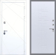 Входная металлическая Дверь Рекс (REX) 13 Силк Сноу FL-289 Белый ясень в Краснознаменске