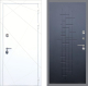 Входная металлическая Дверь Рекс (REX) 13 Силк Сноу FL-289 Ясень черный в Краснознаменске