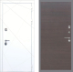 Входная металлическая Дверь Рекс (REX) 13 Силк Сноу GL венге поперечный в Краснознаменске