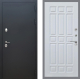 Входная металлическая Дверь Рекс (REX) 5 Черный Муар FL-33 Белый ясень в Краснознаменске