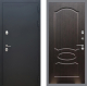 Входная металлическая Дверь Рекс (REX) 5 Черный Муар FL-128 Венге светлый в Краснознаменске