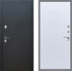 Дверь Рекс (REX) 5 Черный Муар FL-289 Белый ясень в Краснознаменске