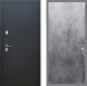 Входная металлическая Дверь Рекс (REX) 5 Черный Муар FL-290 Бетон темный в Краснознаменске