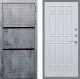 Входная металлическая Дверь Рекс (REX) 15 Бетон Темный FL-33 Белый ясень в Краснознаменске