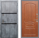Входная металлическая Дверь Рекс (REX) 15 Бетон Темный FL-128 Морёная берёза в Краснознаменске
