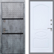 Входная металлическая Дверь Рекс (REX) 15 Бетон Темный FL-128 Силк Сноу в Краснознаменске