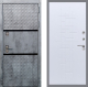 Входная металлическая Дверь Рекс (REX) 15 Бетон Темный FL-289 Белый ясень в Краснознаменске