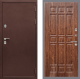 Входная металлическая Дверь Рекс (REX) 5А FL-33 орех тисненый в Краснознаменске