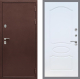 Входная металлическая Дверь Рекс (REX) 5А FL-128 Белый ясень в Краснознаменске