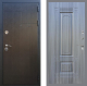 Входная металлическая Дверь Рекс (REX) Премиум-246 FL-2 Сандал грей в Краснознаменске