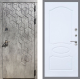 Входная металлическая Дверь Рекс (REX) 23 FL-128 Силк Сноу в Краснознаменске