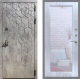 Входная металлическая Дверь Рекс (REX) 23 Зеркало Пастораль Сандал белый в Краснознаменске